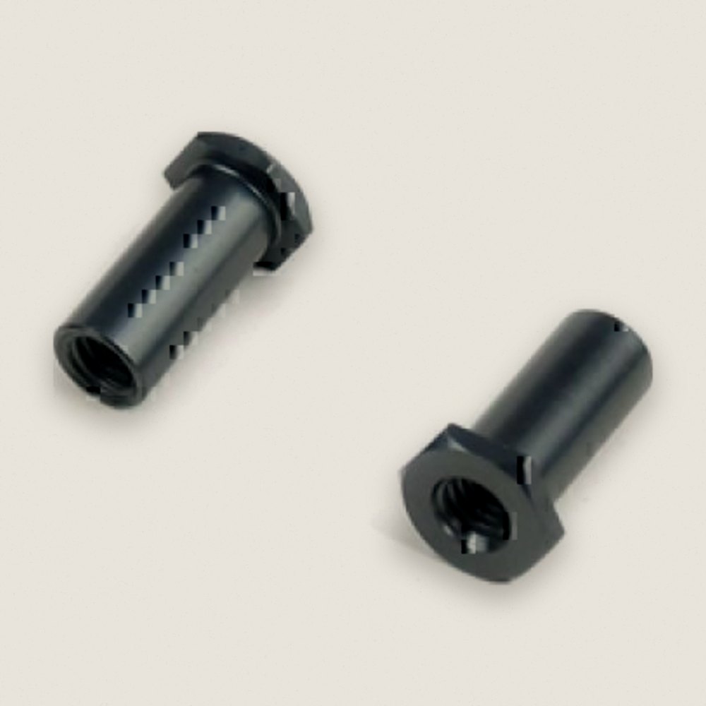 Steering Rack Bushings, Aluminum, 2 Pieces for EB410 - Tekno RC