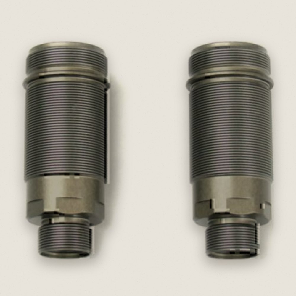 Shock Body, Rear Aluminum Hard Anodized, 2 Pieces for EB410 - Tekno RC