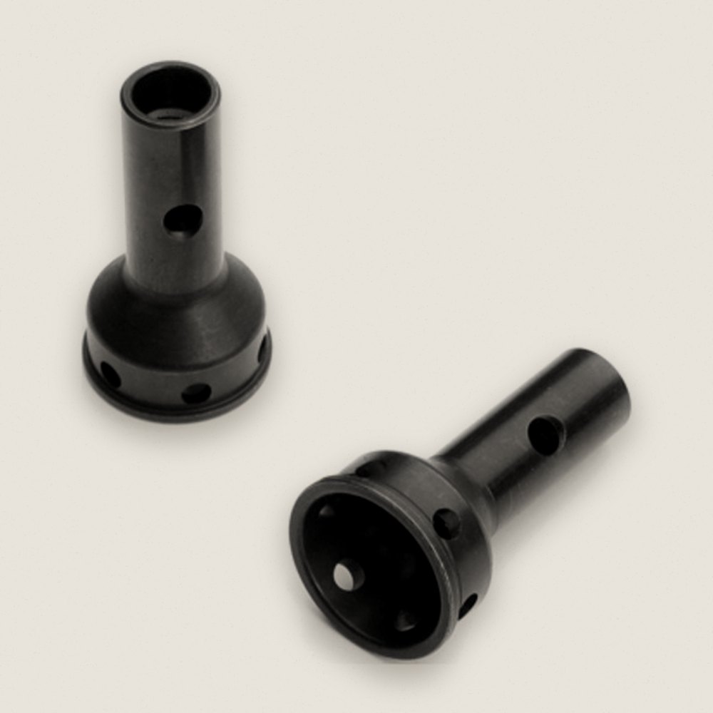 Stub Axles hardened steel 2pcs