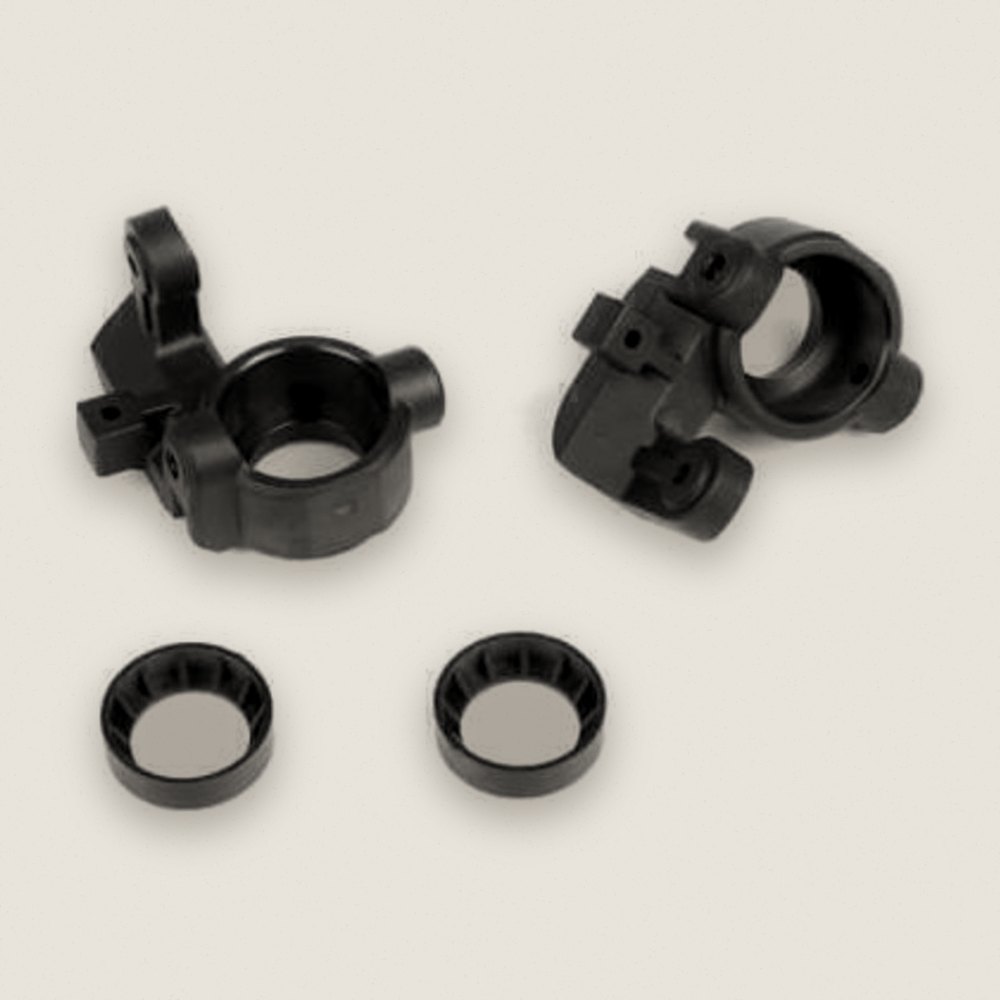 Spindles and Bearing Spacers, Left/Right, for 2.0 - Tekno RC