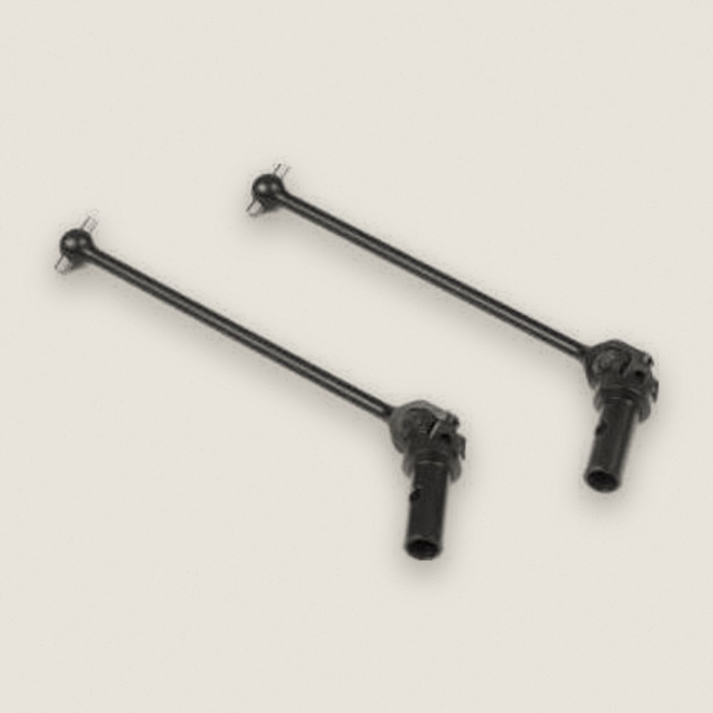 Universal Driveshaft Set, Front/Rear 96.5mm, 2.0, 2 Pieces - Tekno RC