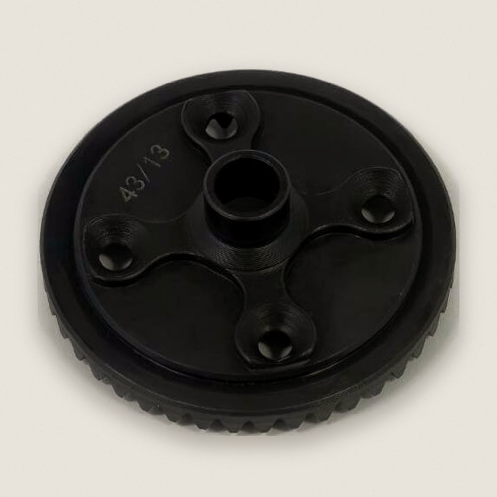 Differential Ring Gear, CNC 43T for Use with TKR9153B - Tekno RC
