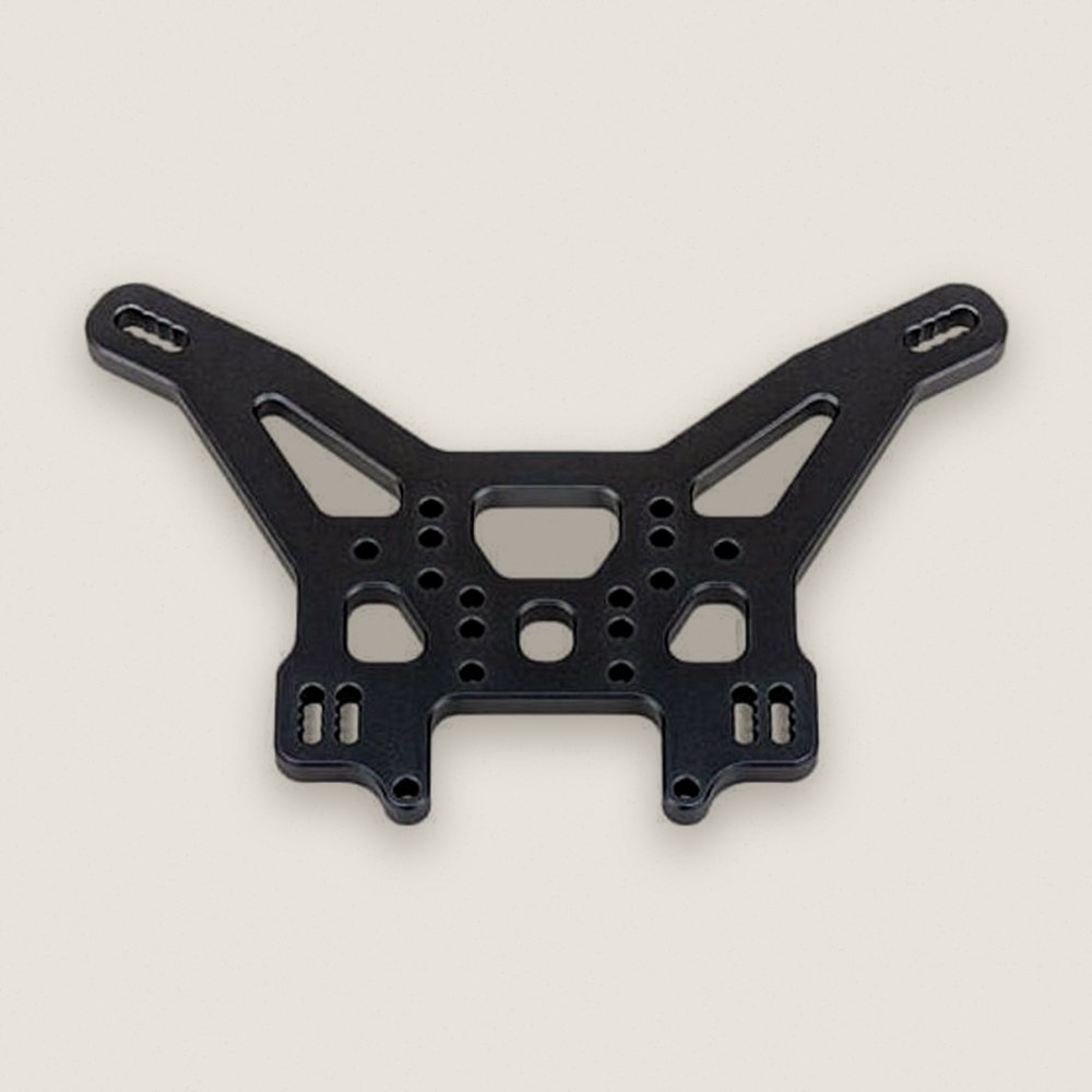 Shock Tower, Rear Lightened 7075 CNC GM Anodized for ET/NT48 2.0 - Tekno RC