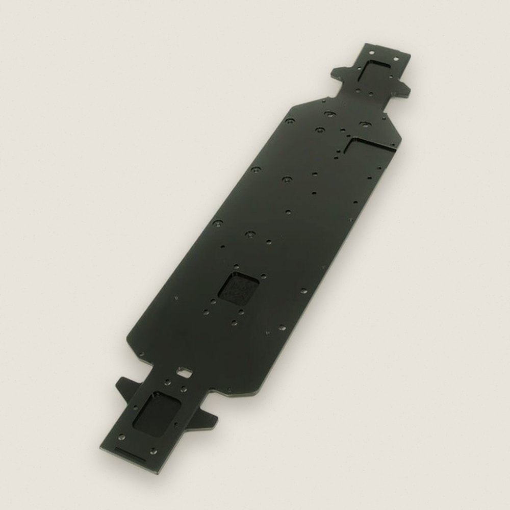 Chassis (4mm 7075 black ano MT48 2.0)