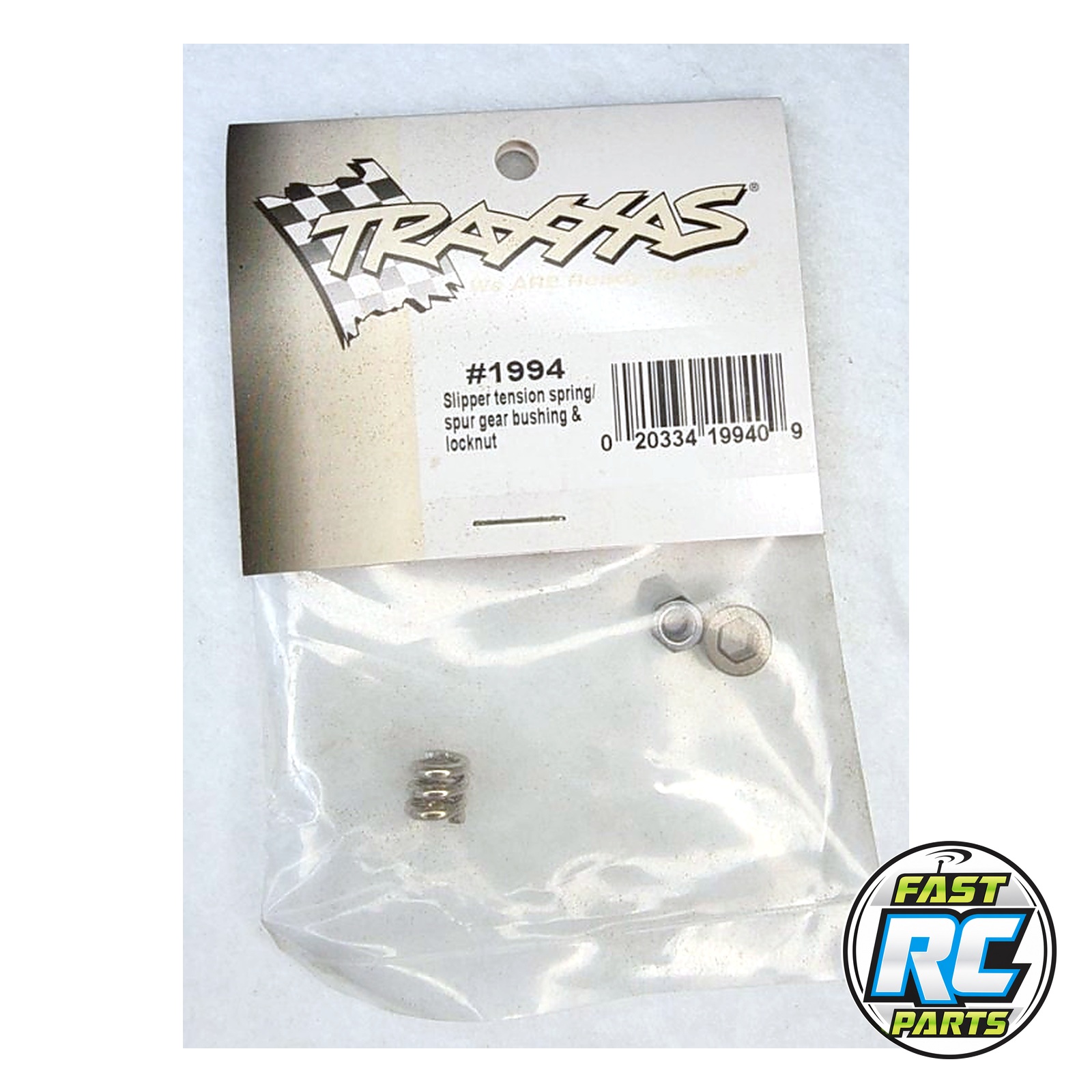 Slipper tension spring/ spur gear bushing & locknut