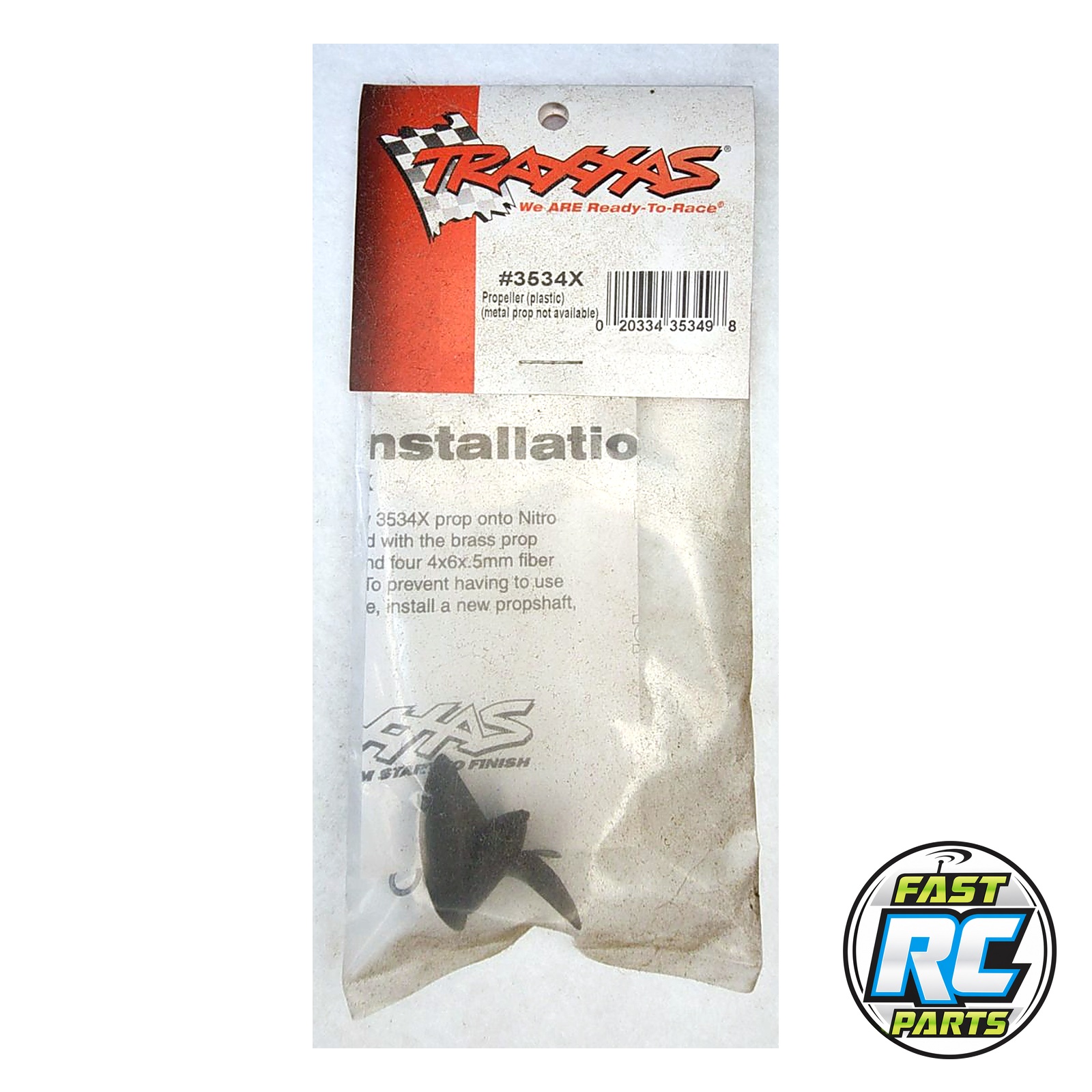 Plastic Propeller for Nitro Vee Boat - Traxxas