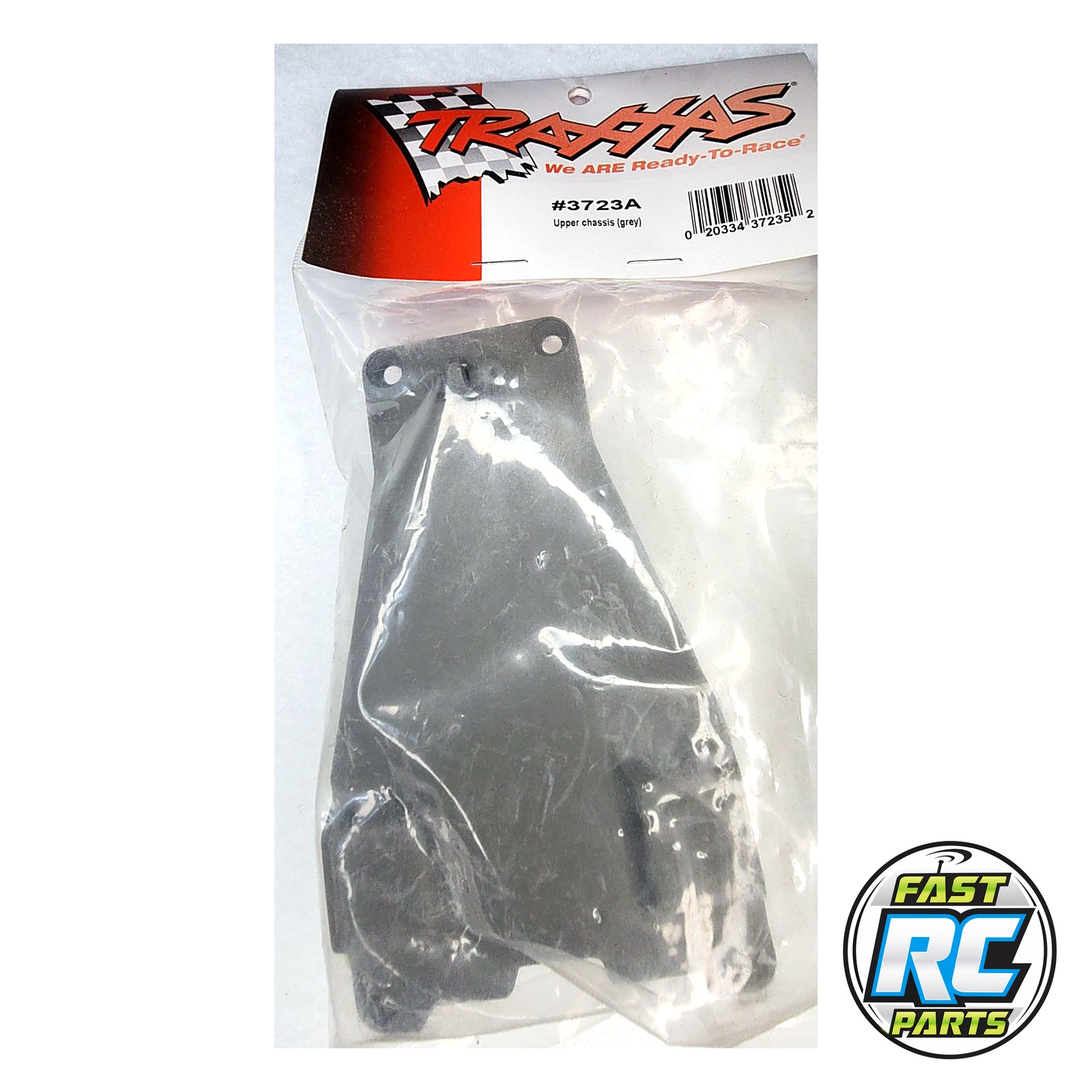 Grey Upper Chassis for Rustler - Traxxas