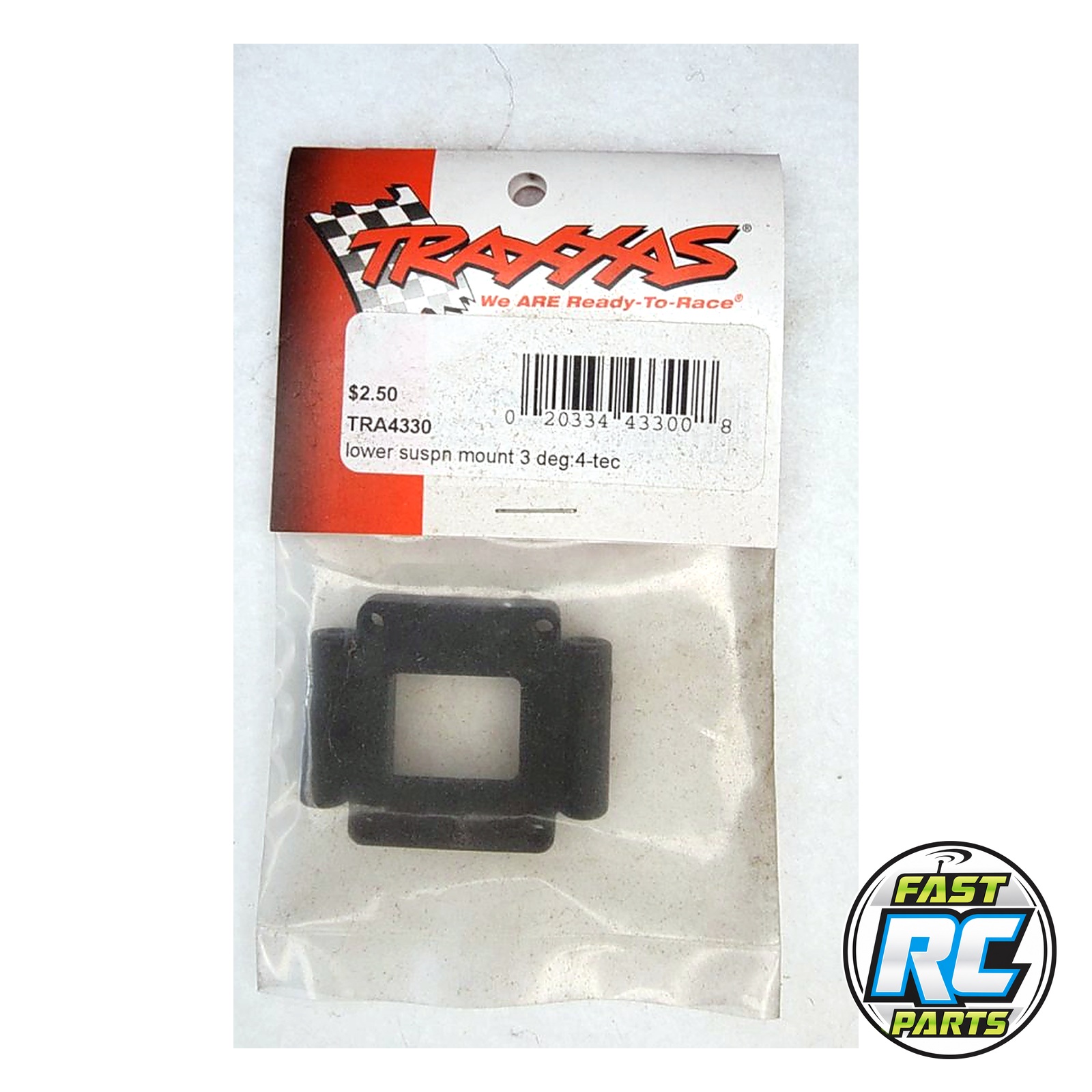 Lower Suspension Mount, 3 Degree, for 4-Tec - Traxxas
