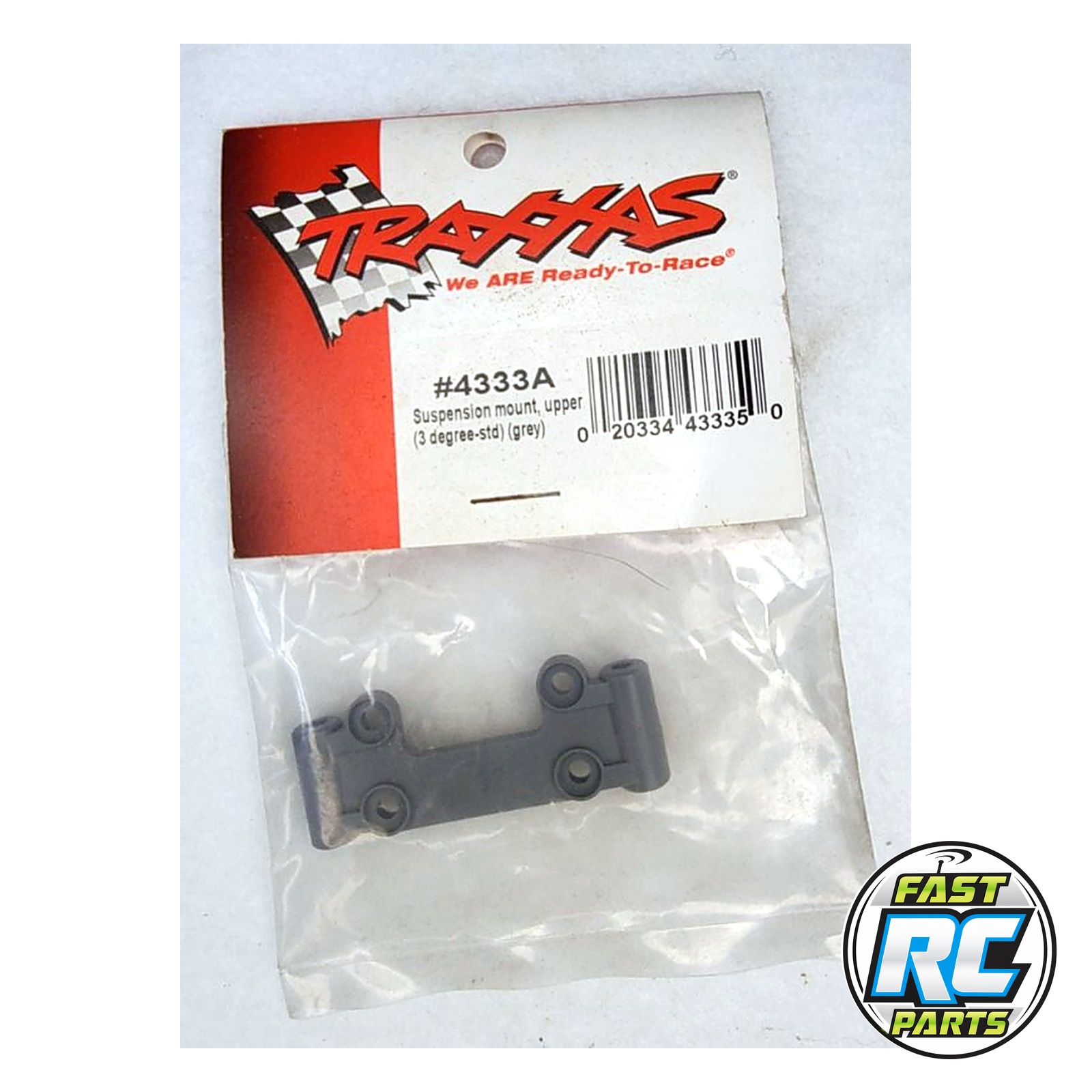 Grey Upper Suspension Mount, 3 Degree Standard - Traxxas