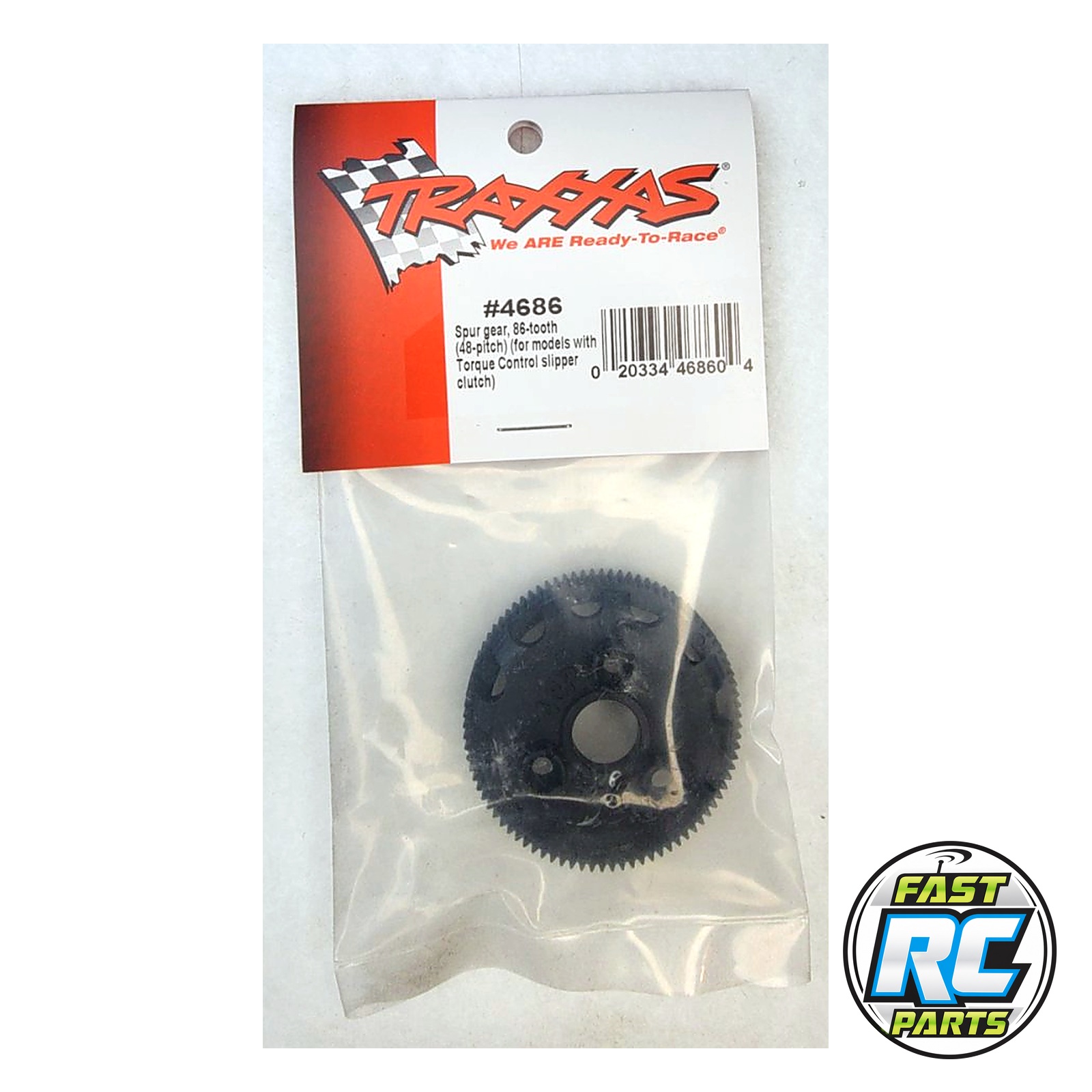 48P Spur Gear 86T : Torque Slipper Clutch