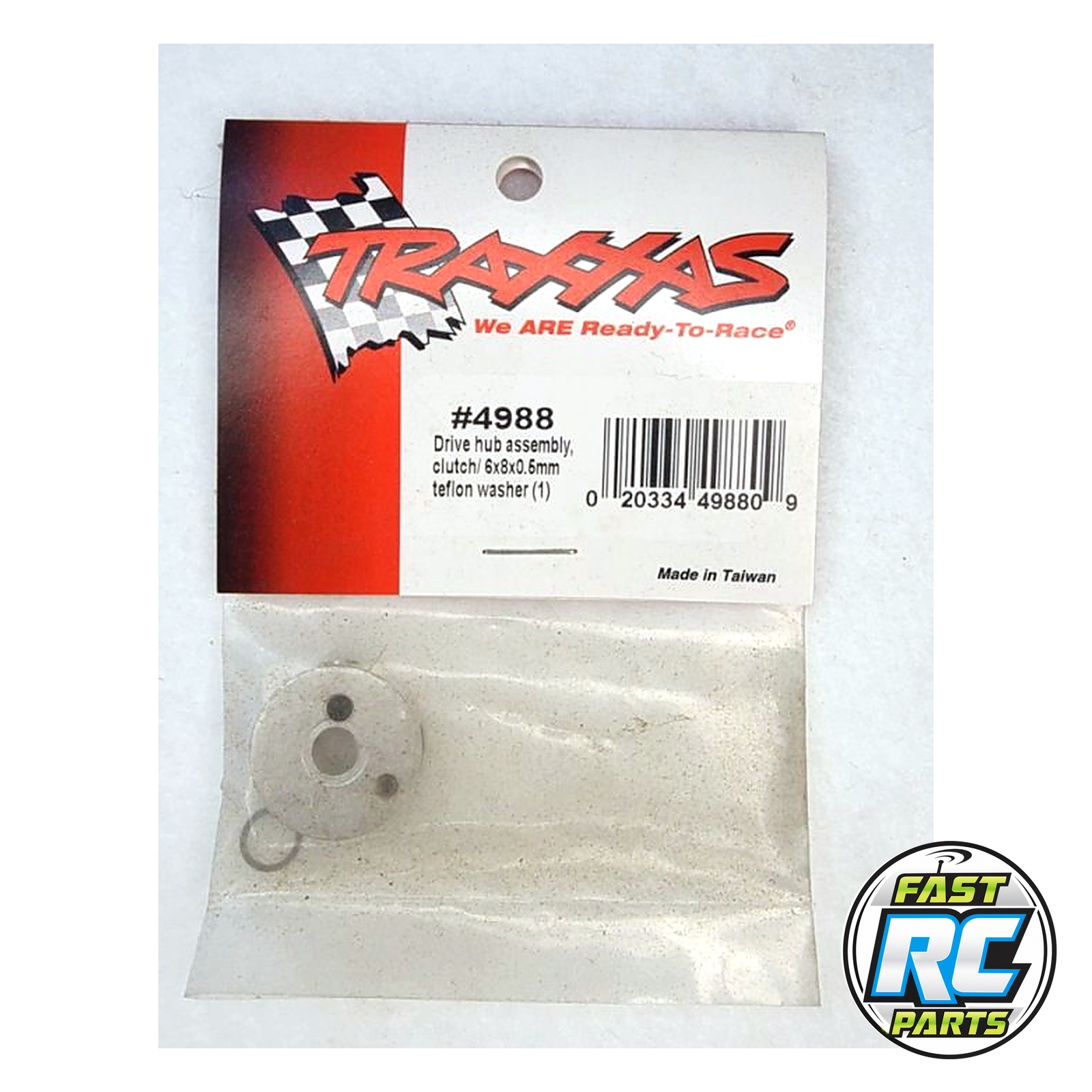 Drive hub assembly, clutch/ 6x8.5x0.5mm PTFE-coated washer (1)