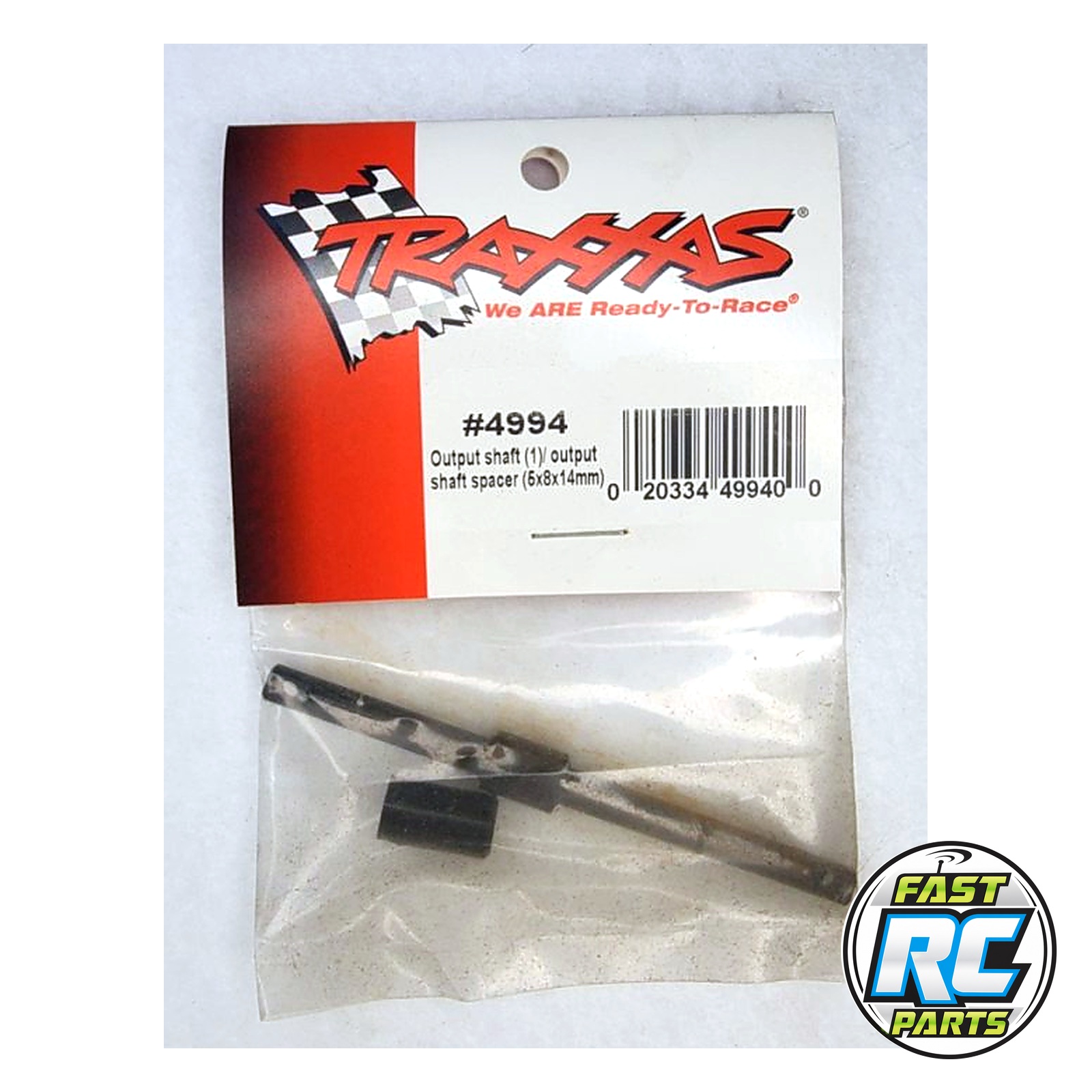 Output Shaft (1) with Output Shaft Spacer, 5x8x14mm - Traxxas