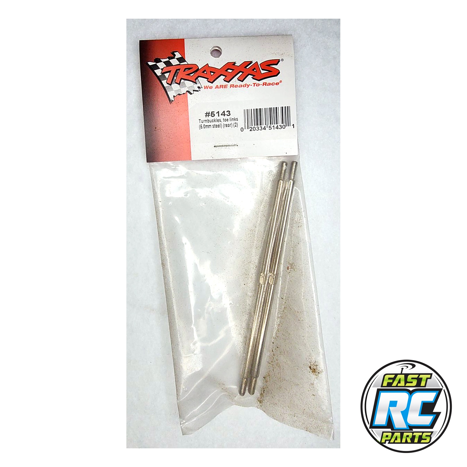 Turnbuckles, toe links (5.0mm steel) (rear) (2)