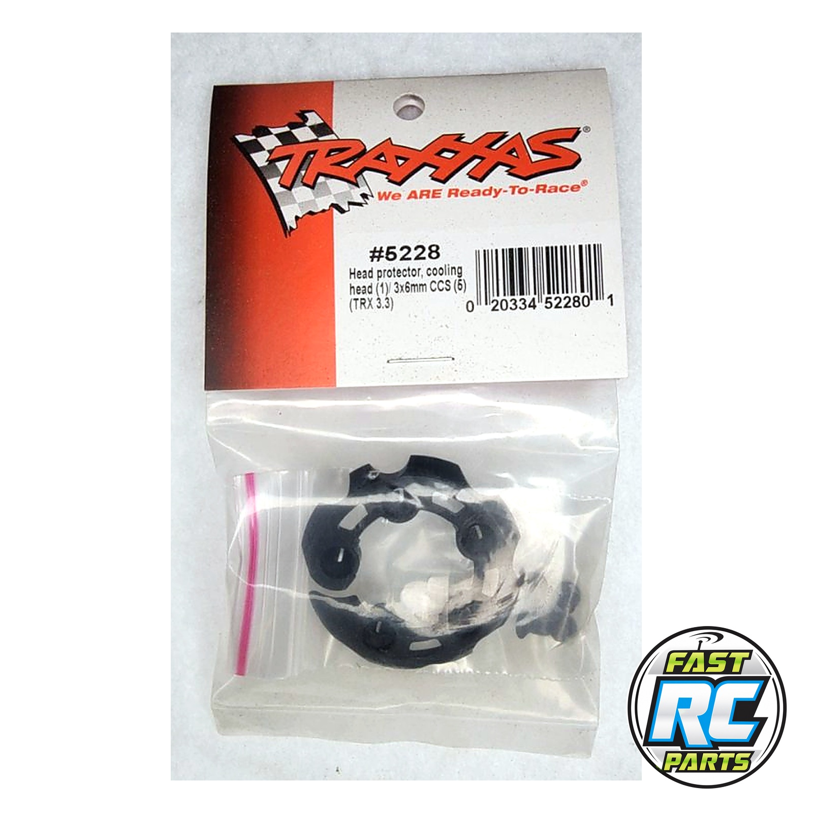 Head protector, cooling head (1)/3x6mm CCS (5) (TRX 3.3)