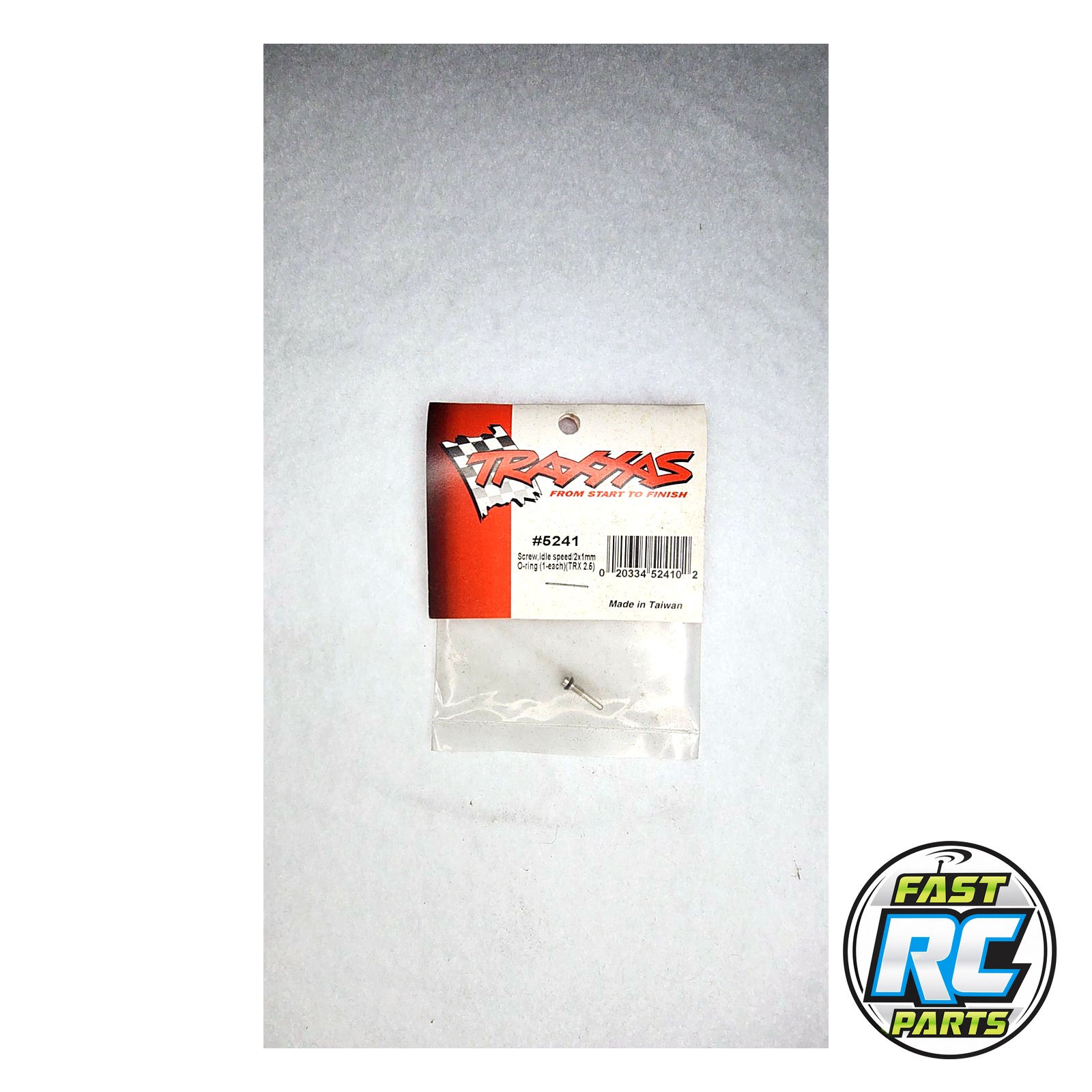 Screw, idle speed/ 2x1mm O-ring (1-each) (TRX 2.5, 2.5R)