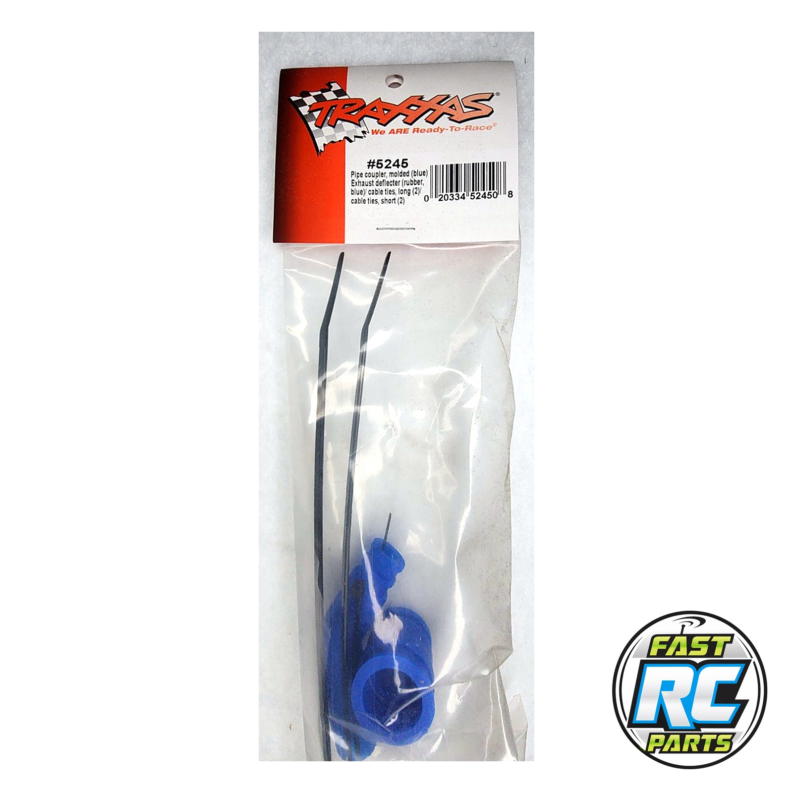 Pipe Coupler(Blue)/Exh Deflector/Ties Revo