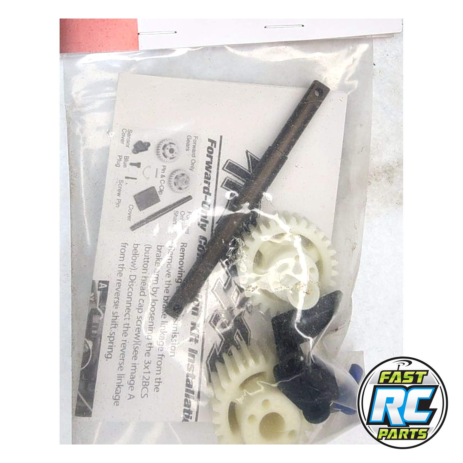 Forward only conversion kit (eliminates reverse)