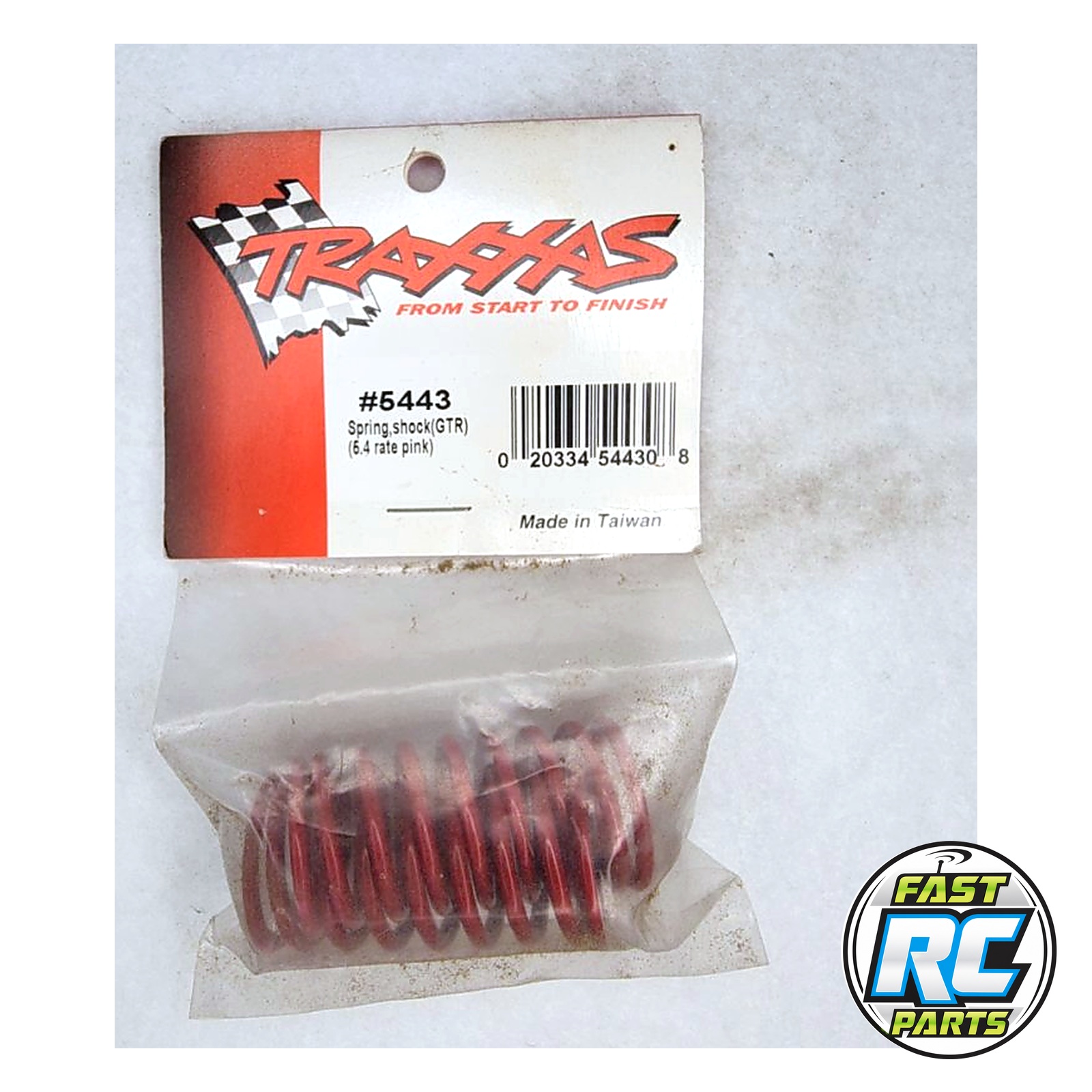 Spring, shock red (GTR) (5.4 rate pink) (1 pair)