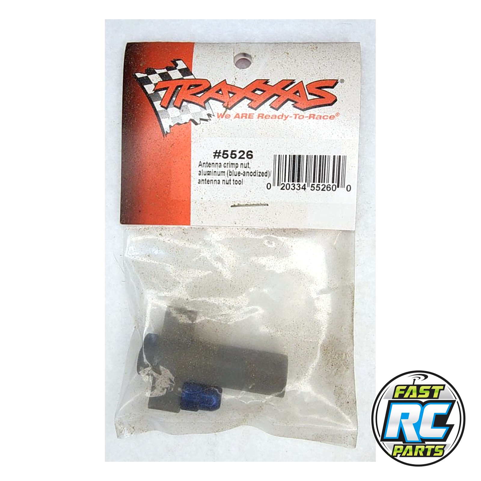 Antenna crimp nut, aluminum (blue-anodized)/ antenna nut tools