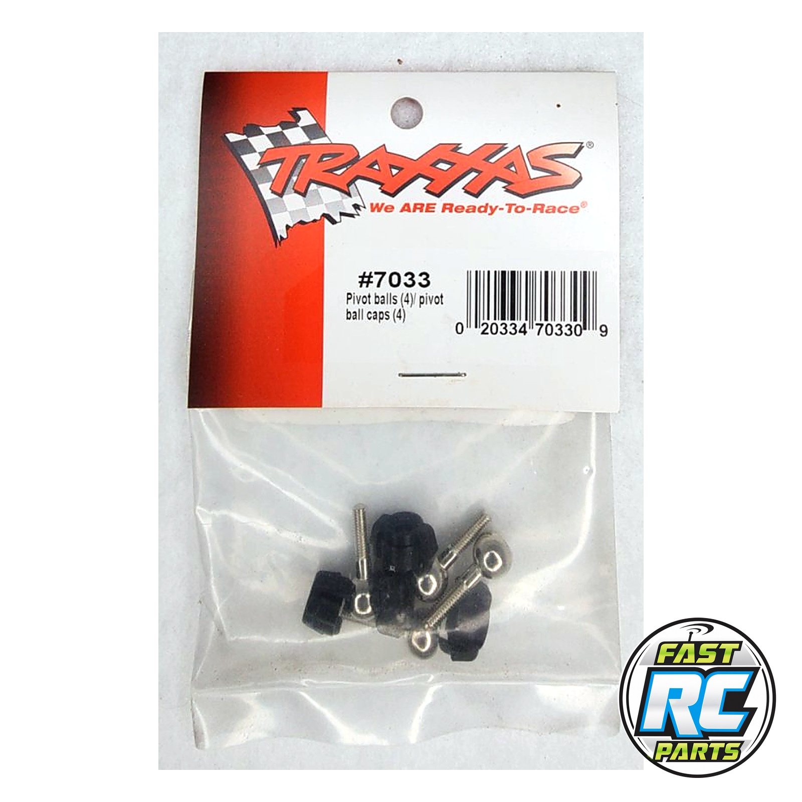 Pivot balls (4)/ pivot ball caps (4)