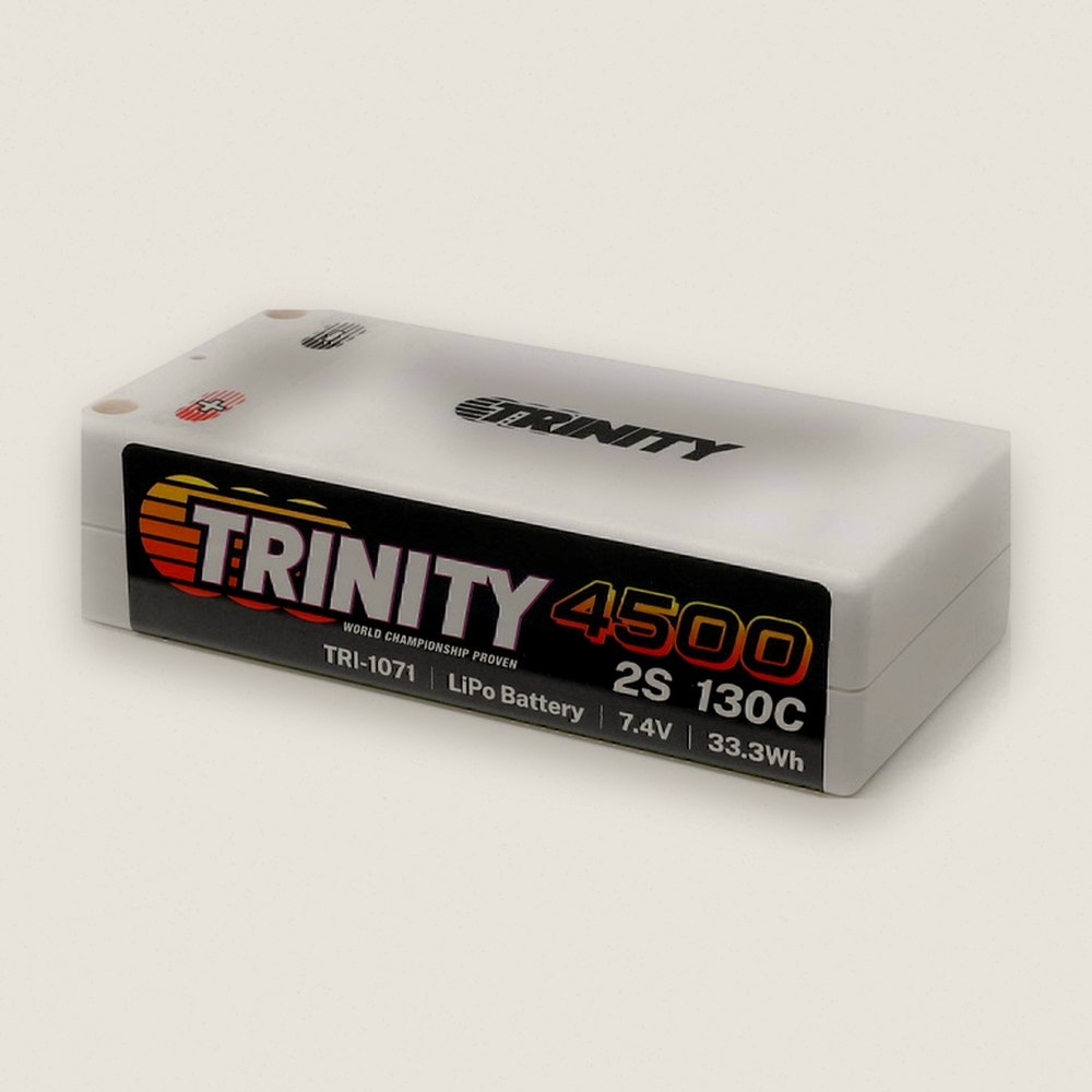 4500mah 2S 7.4V 130C Shorty Battery 5mm Bullets