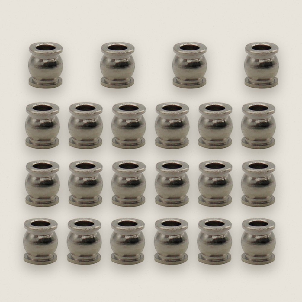 Pivot Ball, Tight Tolerance 2.5x4.5x5mm for TRX 1/16 1/18 - Hot Racing