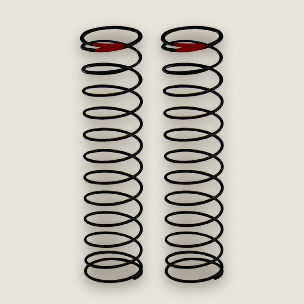 Shock Springs, Red 0.072 Rate Set of 2 for TRX4-M - Hot Racing