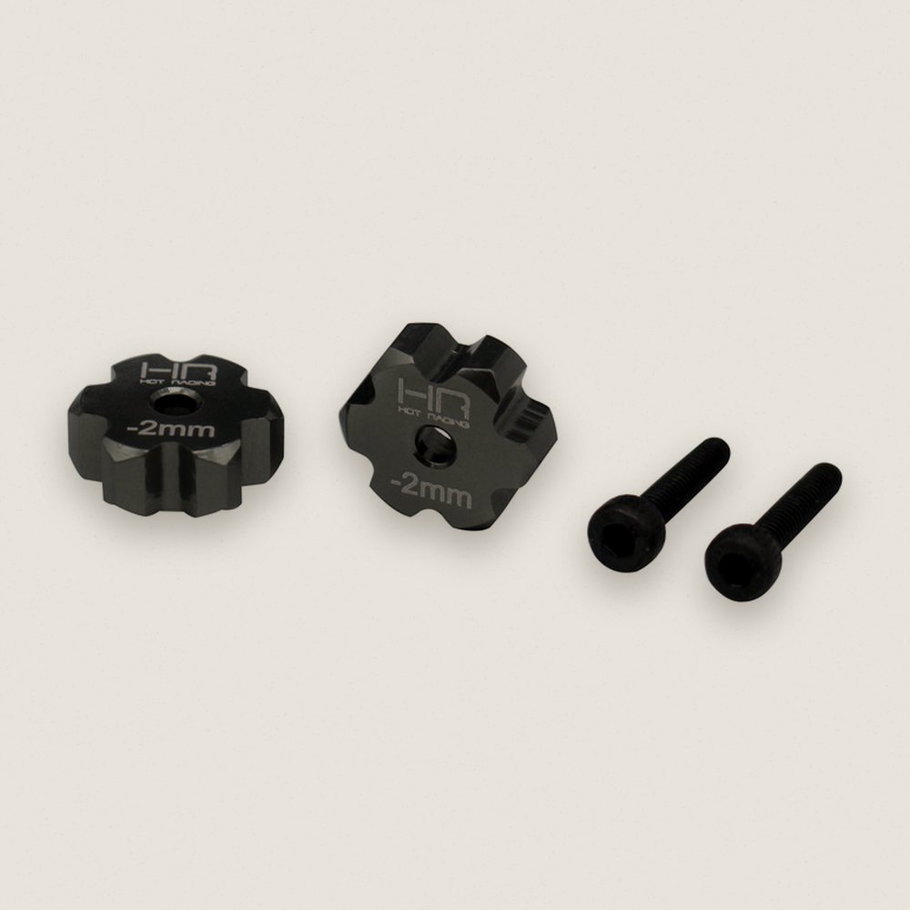 Aluminum Narrow wheel hub -2mm T3-01