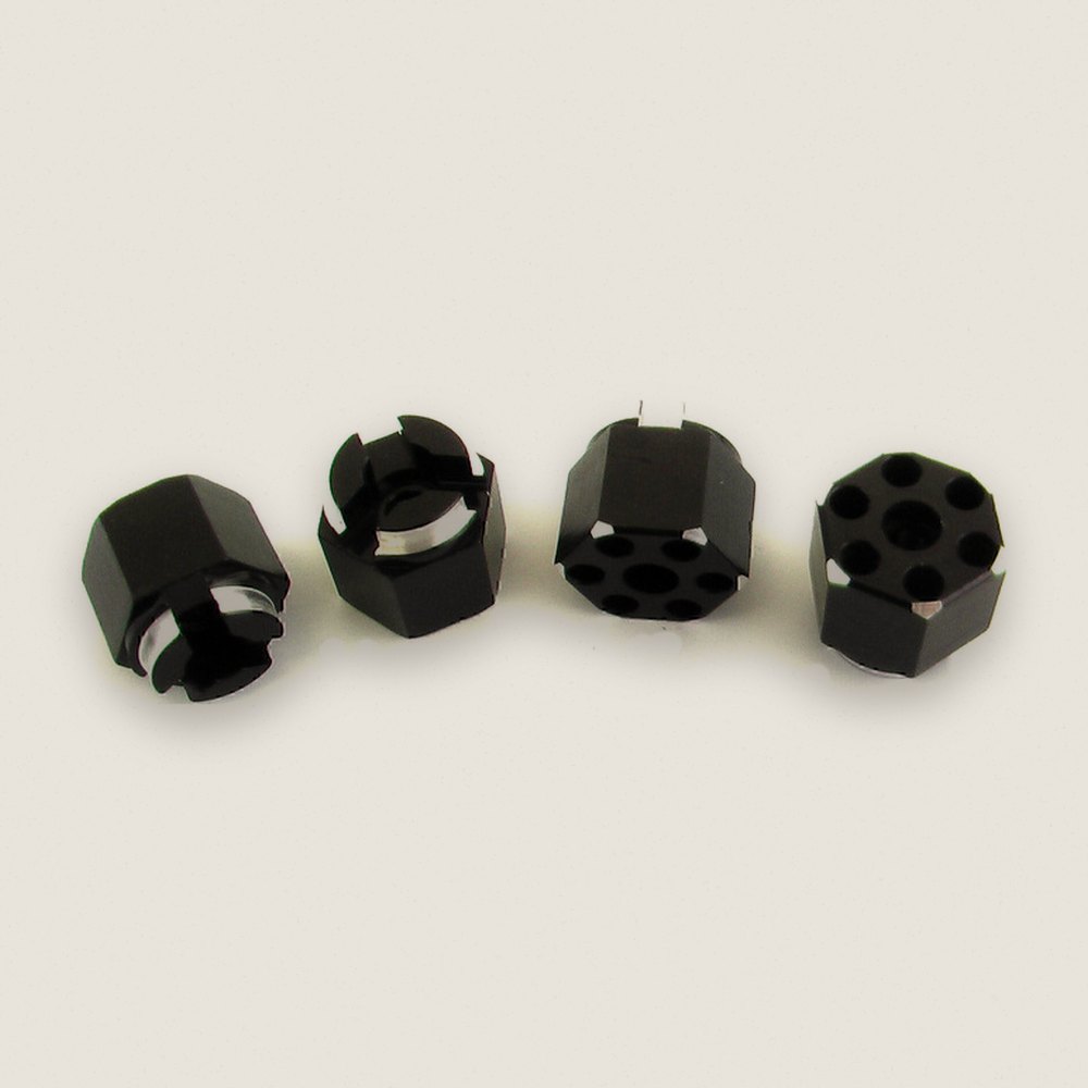 Wheel Hex Hub, 4mm Off Set Set of 4 for TTS - Hot Racing
