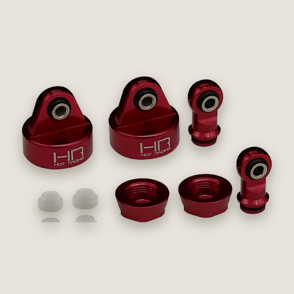 Shock Damper Caps and End, Aluminum (2) for UDR - Hot Racing
