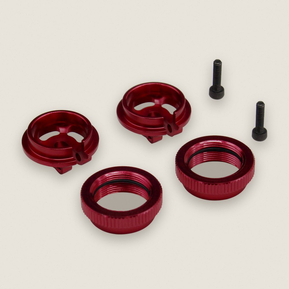 Shock Spring Upgrade Kit, TUDR156R02 Aluminum for TRA 1/7 UDR - Hot Racing
