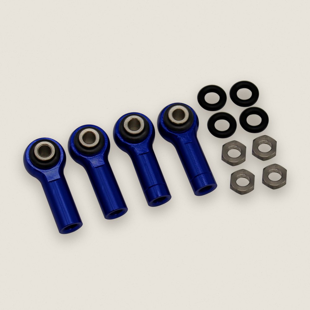 Upper Rear Suspension Link Rod Ends, Aluminum for TRA UDR - Hot Racing