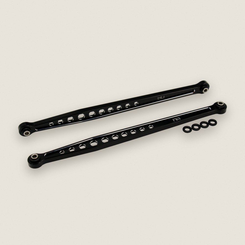 Rear Upper Arms, Black Aluminum TUDR56U01 - Hot Racing