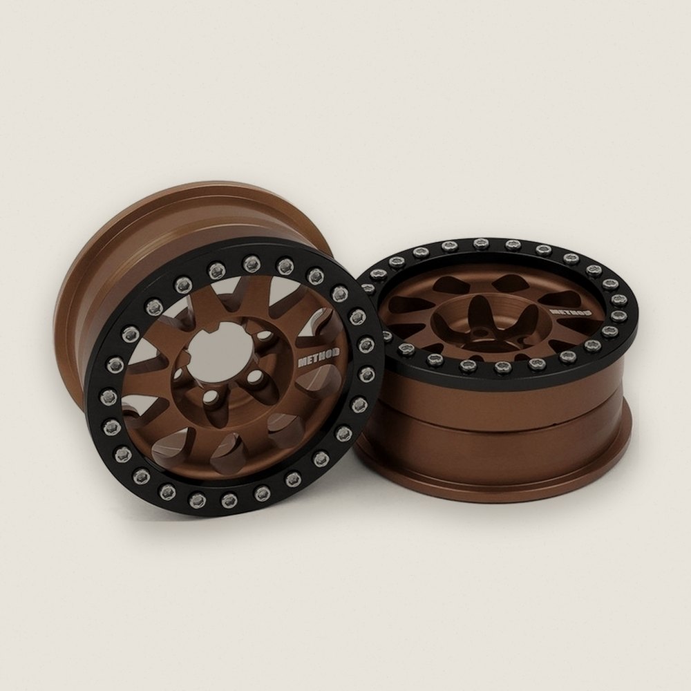 Beadlock Wheel, Method Race Wheel 101 V2, 1.9, Bronze - Vanquish Products