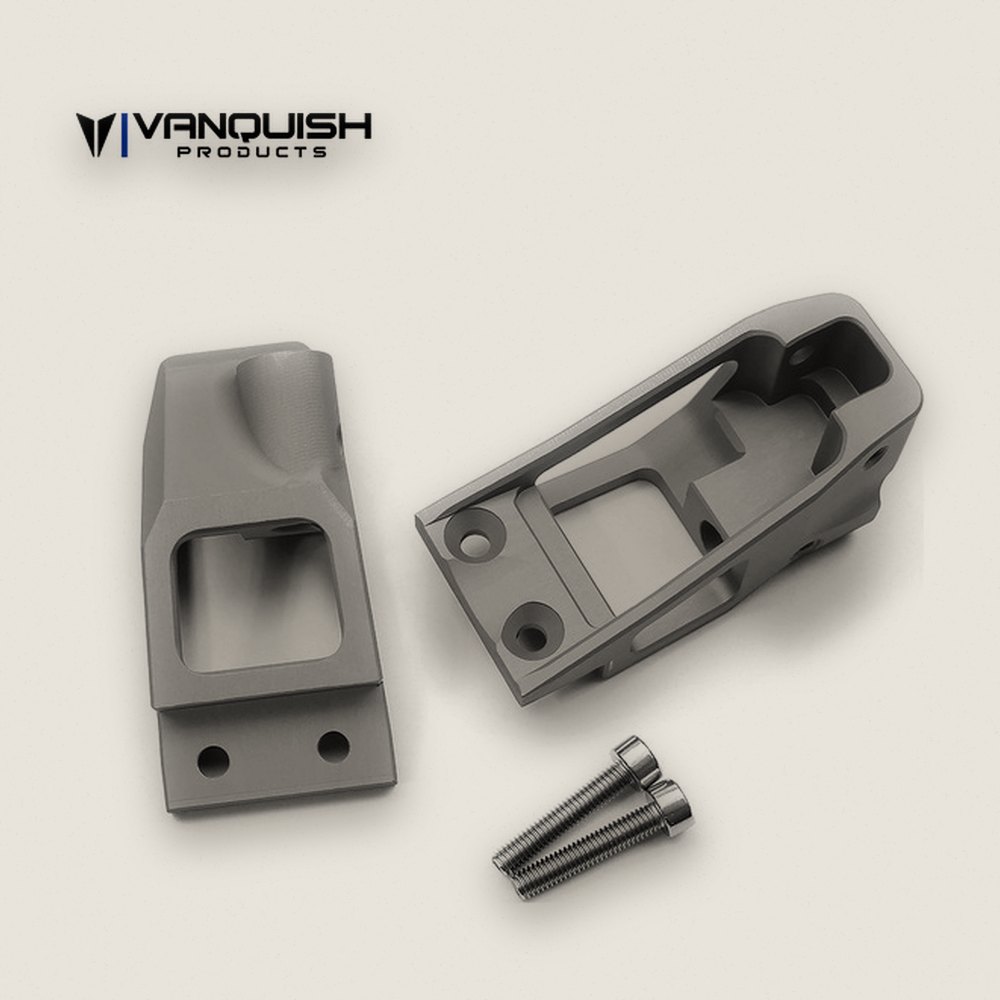 Shock Tower, Vs4-10 Extended, Clear Anodized - Vanquish Products
