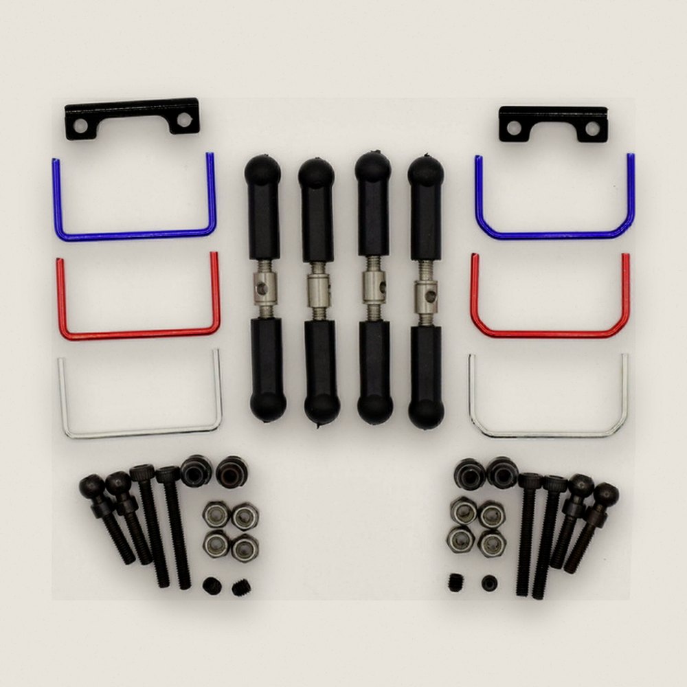 Full Sway Bar Kit Includes Front and Rear - 1/16 TRA 1/16 Re