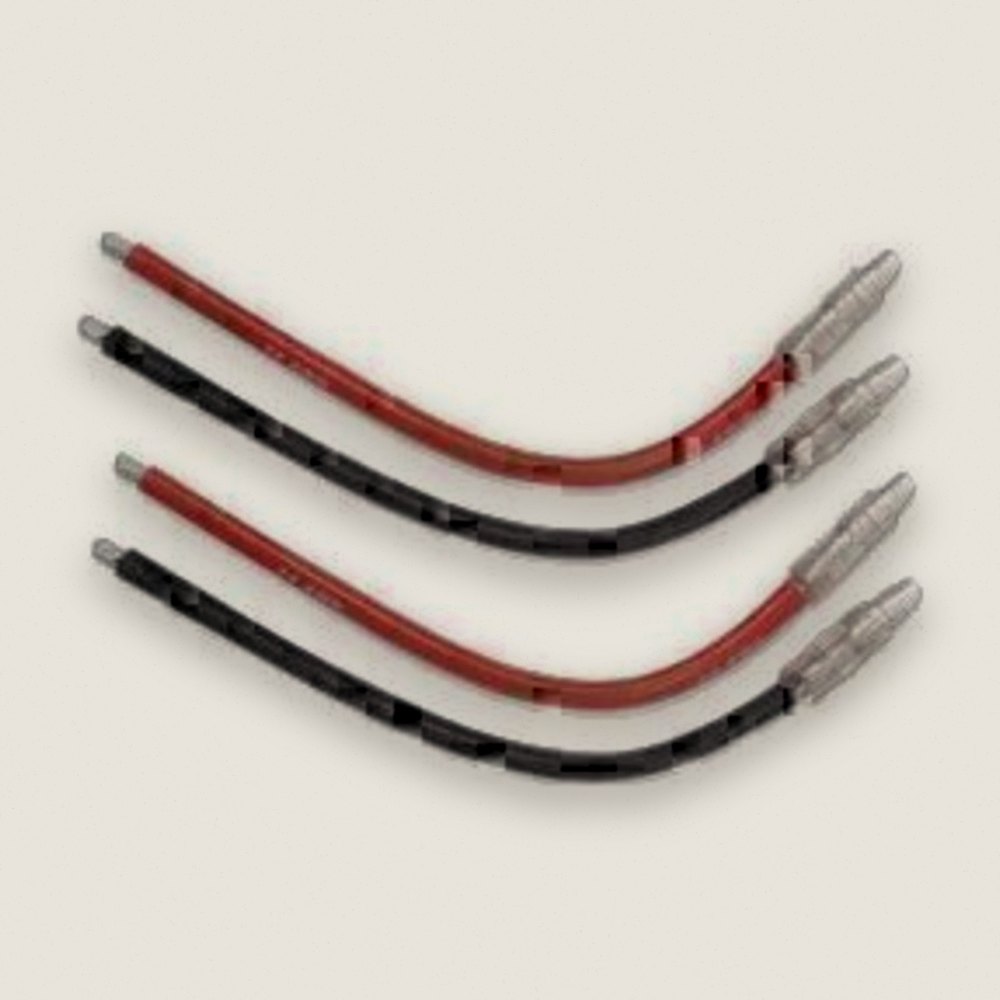 Battery Pigtails, Male Bullet, 4 Pack - Works for Competition
