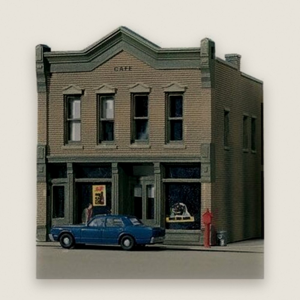 Kit, N Scale Dpm Roadkill Cafe - Woodland Scenics