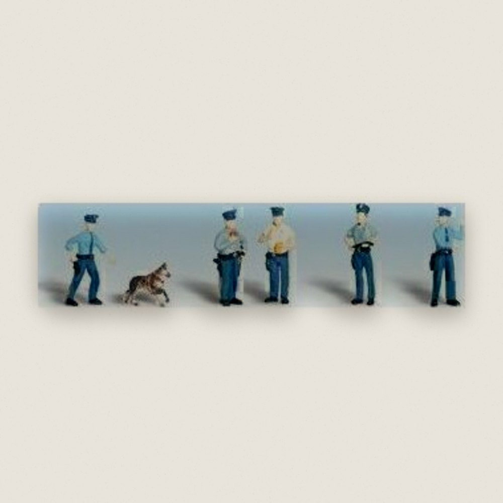 Policemen, HO - Woodland Scenics