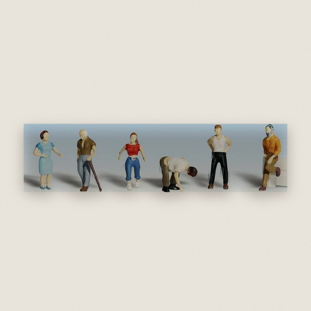Ordinary People, HO Scale - Woodland Scenics