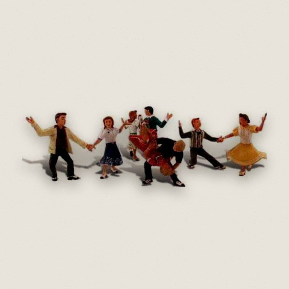 Figure Set, HO Scale: Swingin' Sensation - Woodland Scenics