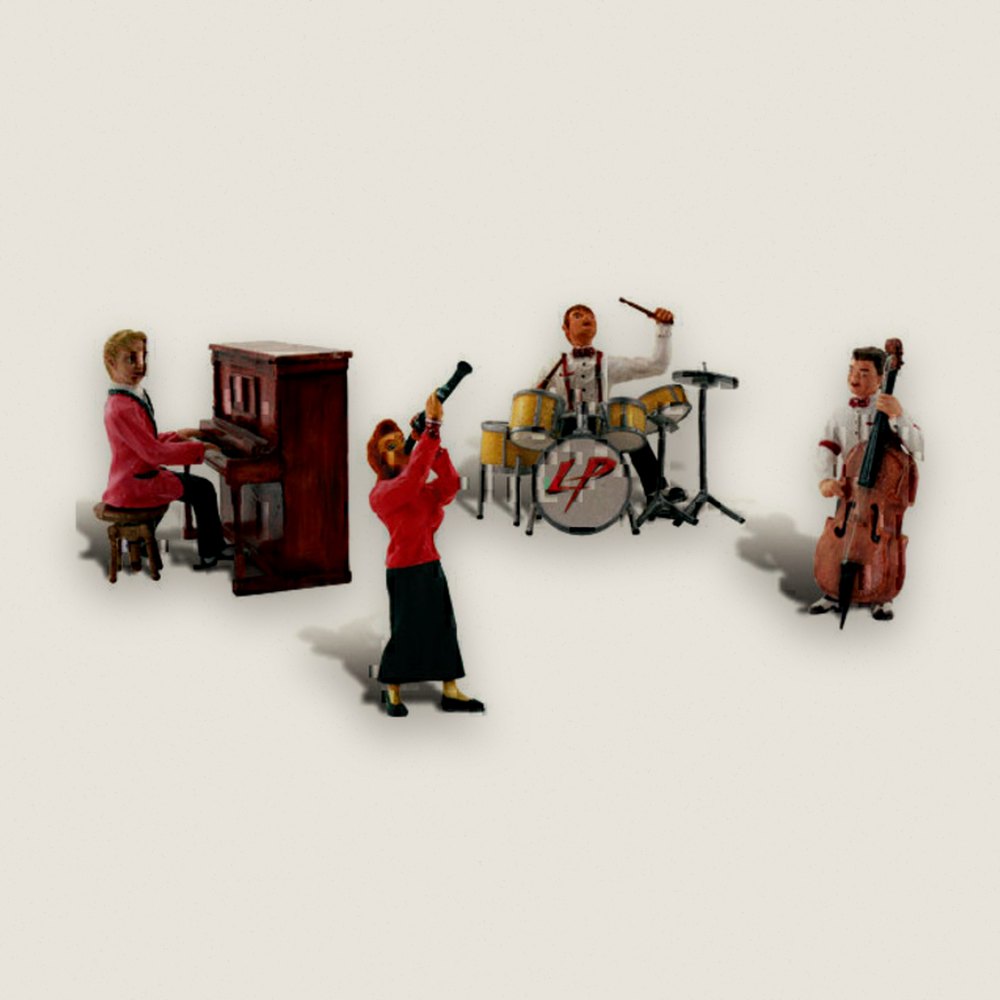 Figure Set, HO Scale: Music to My Ears - Woodland Scenics