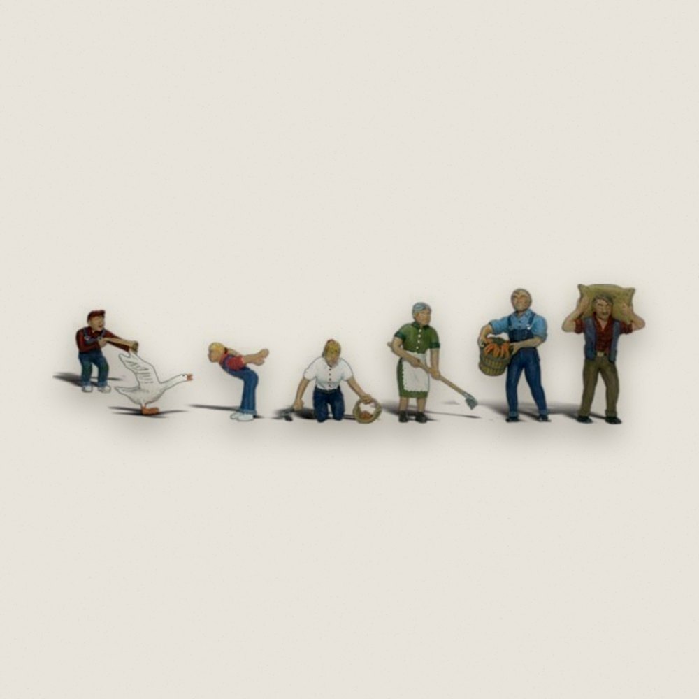 Farm People, N Scale - Woodland Scenics