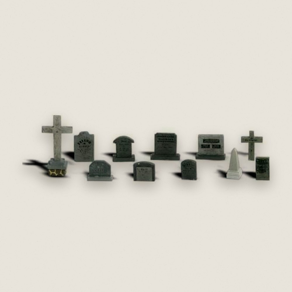 Tombstones, N Scale - Woodland Scenics