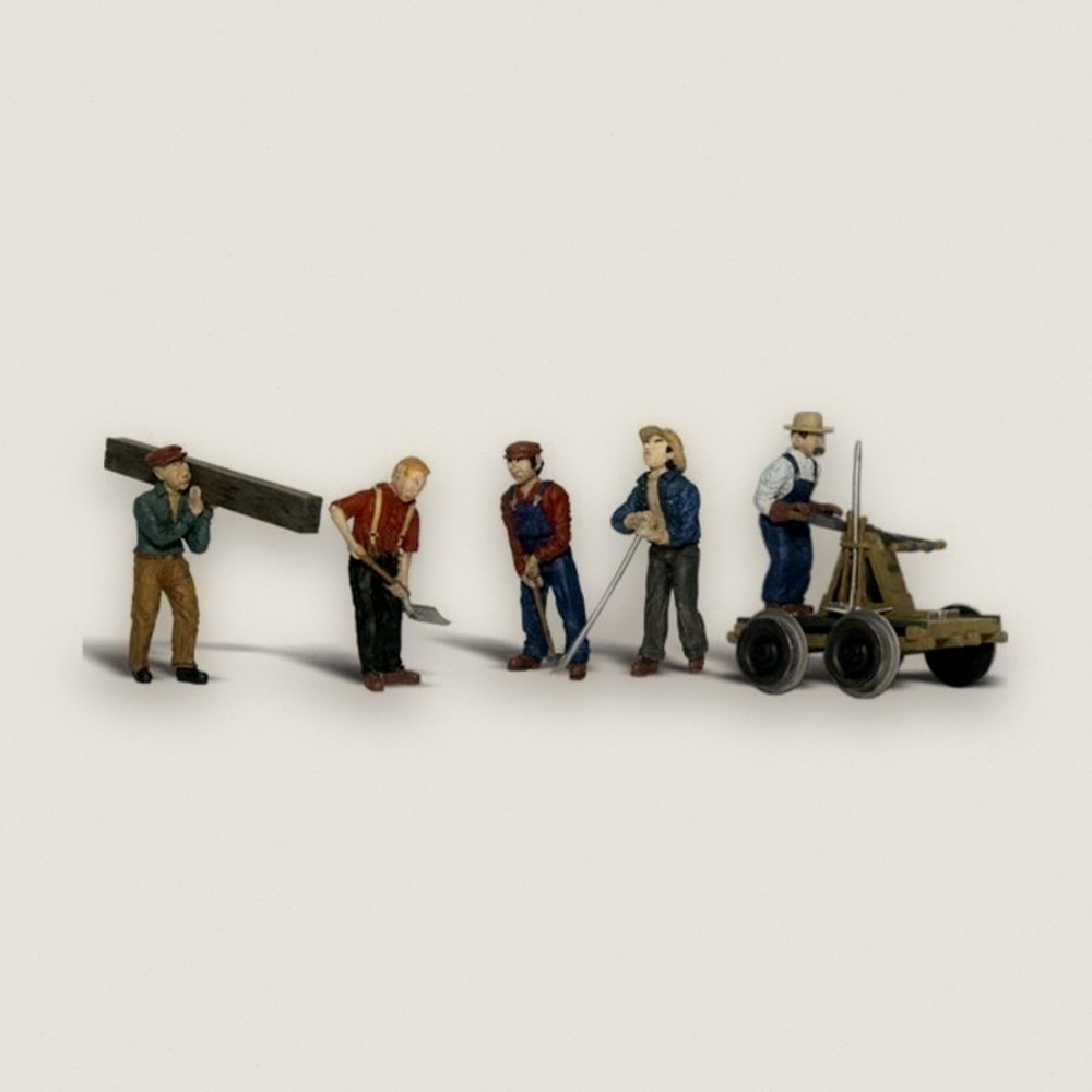 Rail Workers, N Scale - Woodland Scenics