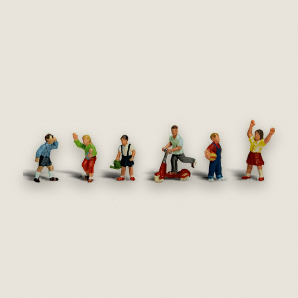 Children, N Scale - Woodland Scenics