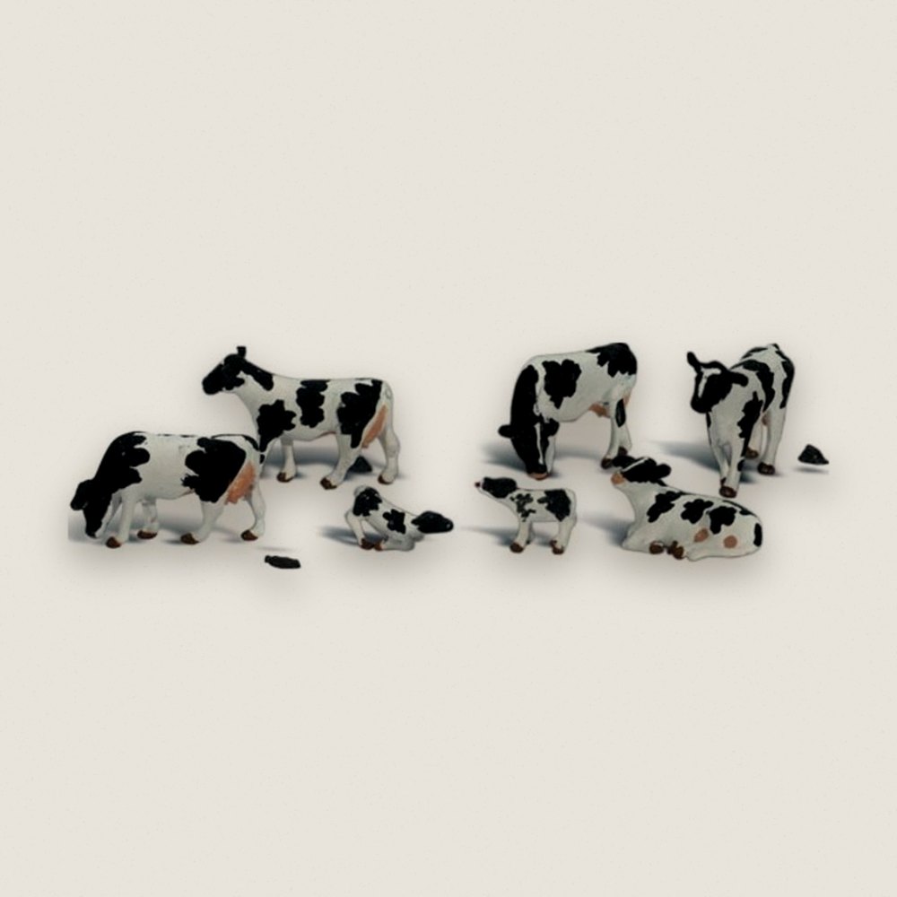 Holstein Cows, N Scale - Woodland Scenics