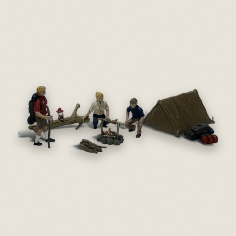 Campers, N Scale - Woodland Scenics