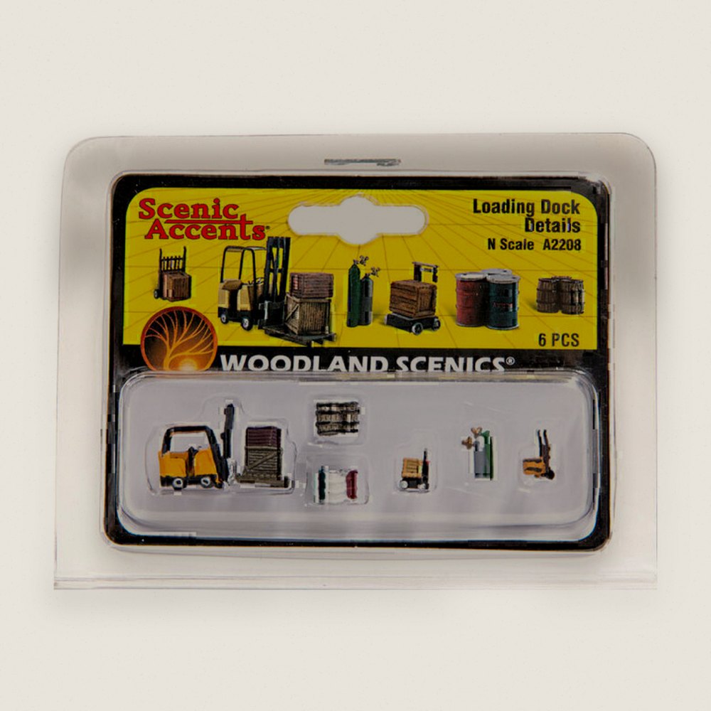 Loading Dock Details, N Scale - Woodland Scenics
