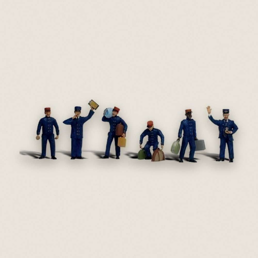 Train Personnel, O Scale - Woodland Scenics